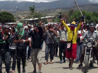 Protestas en el Catatumbo. Foto: El Tiempo