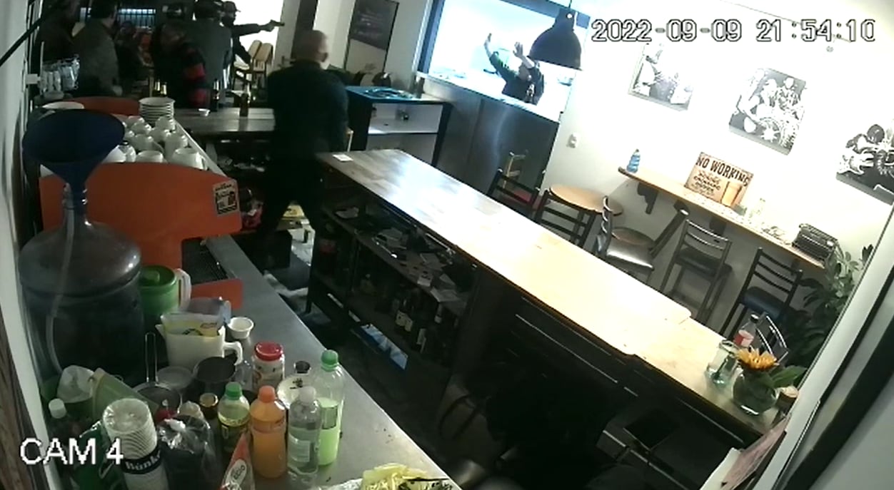 Robo en el Park Way.