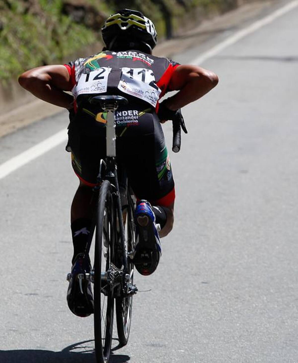 Imágenes de la etapa que llegó a Barbosa, Santander y donde Jefry Romero, del Team Colombia, fue el ganador.