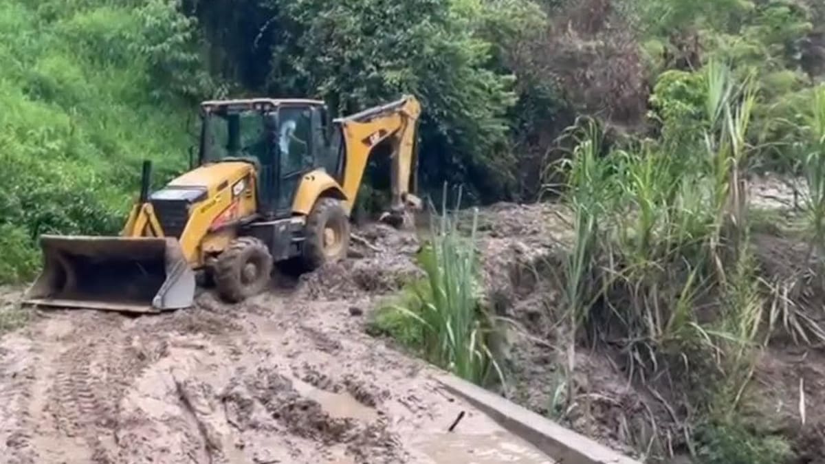 Lluvias en el Huila continúan dejando perdidas en vías, cultivos y acueductos