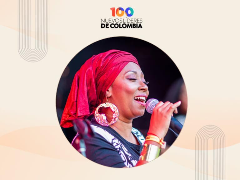 Nidia Góngora, cantora de Timbiquí, Cauca (Foto: cortesía)