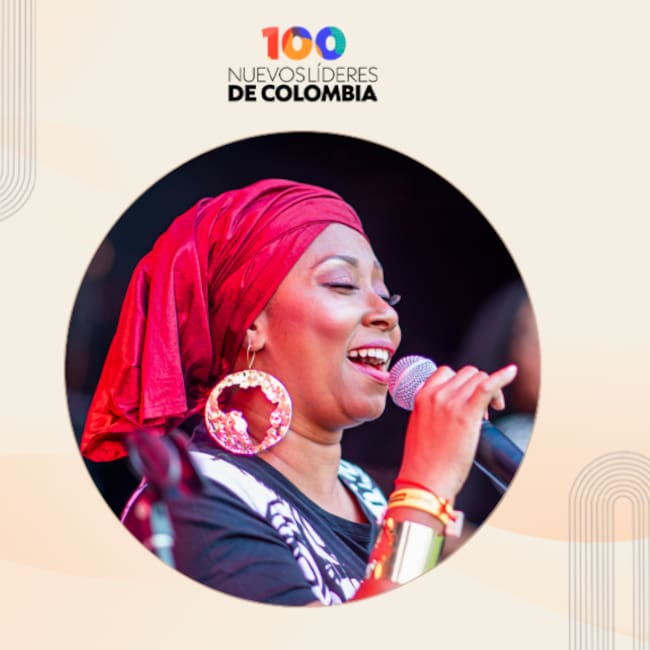 Nidia Góngora, cantora de Timbiquí, Cauca (Foto: cortesía)