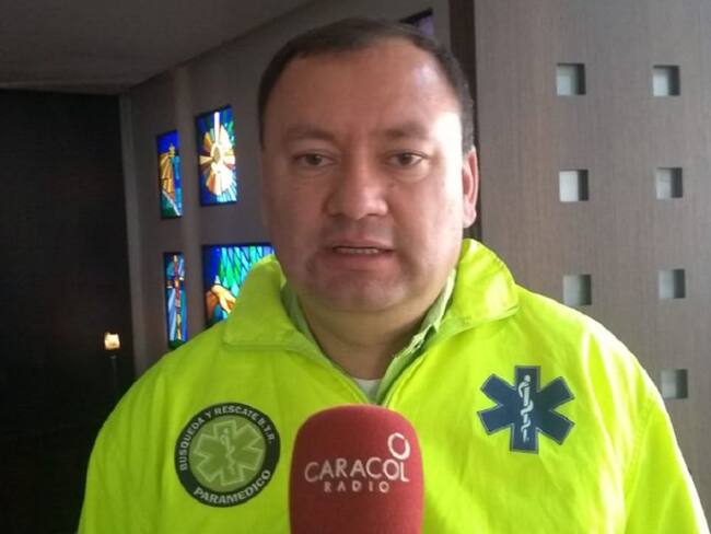 Luis Fernando López Gómez, coordinador de la línea de emergencia en salud 123.
