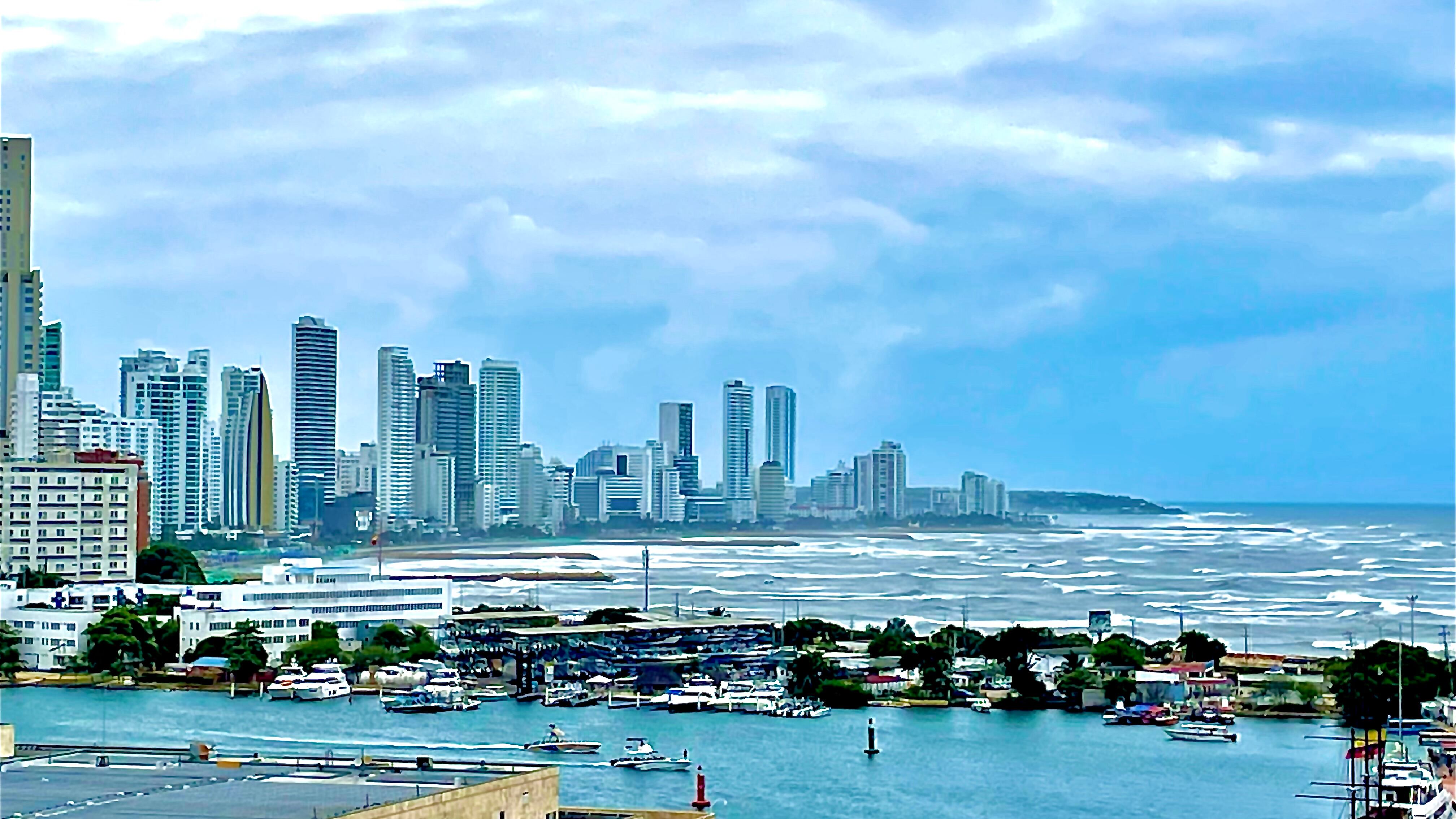 Mar de leva se metió en el sector turístico de Cartagena