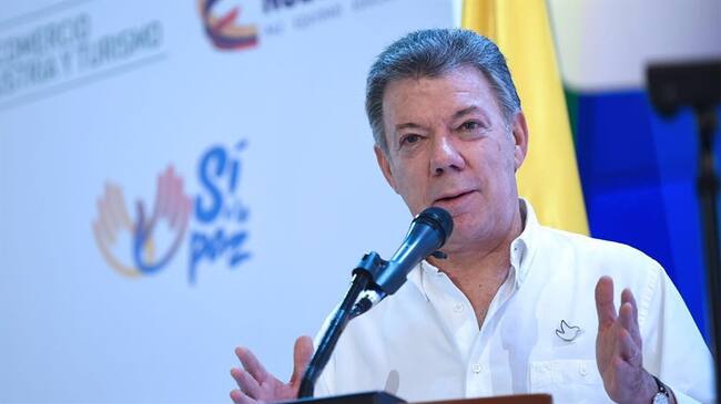 Juan Manuel Santos . Foto: (Colprensa/ Foto suministrada por SIG).