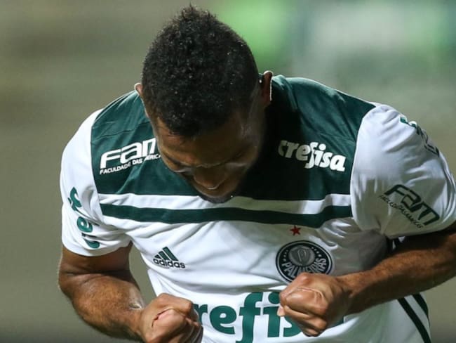Borja anota gol en el triunfo de Palmeiras y completa once goles en el año