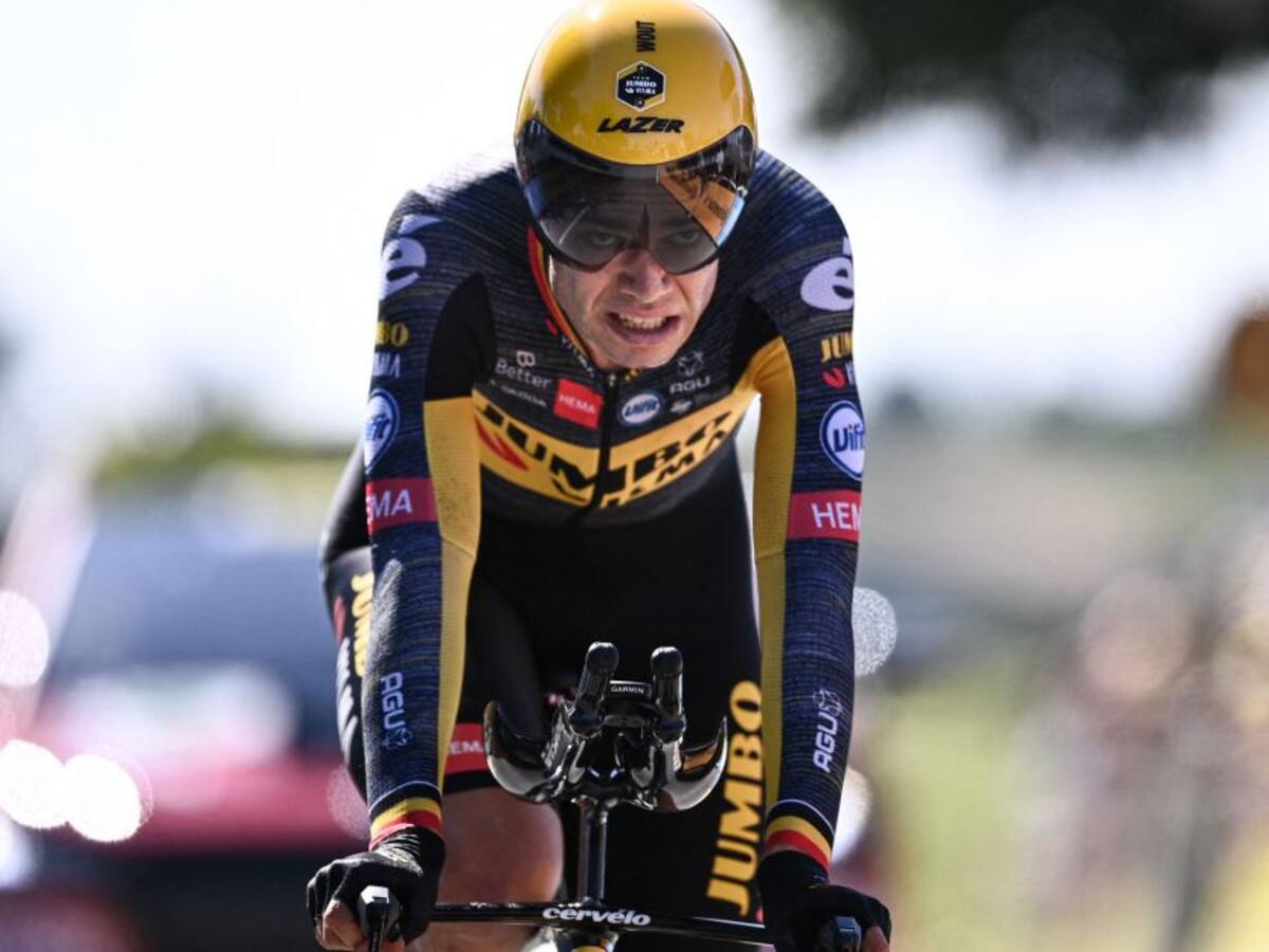 Fenomenal: Van Aert gana la contrarreloj de la Etapa 20 del Tour