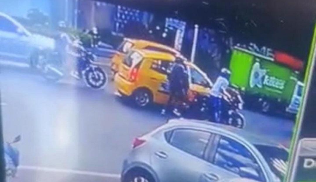 Delincuentes en intento de robo