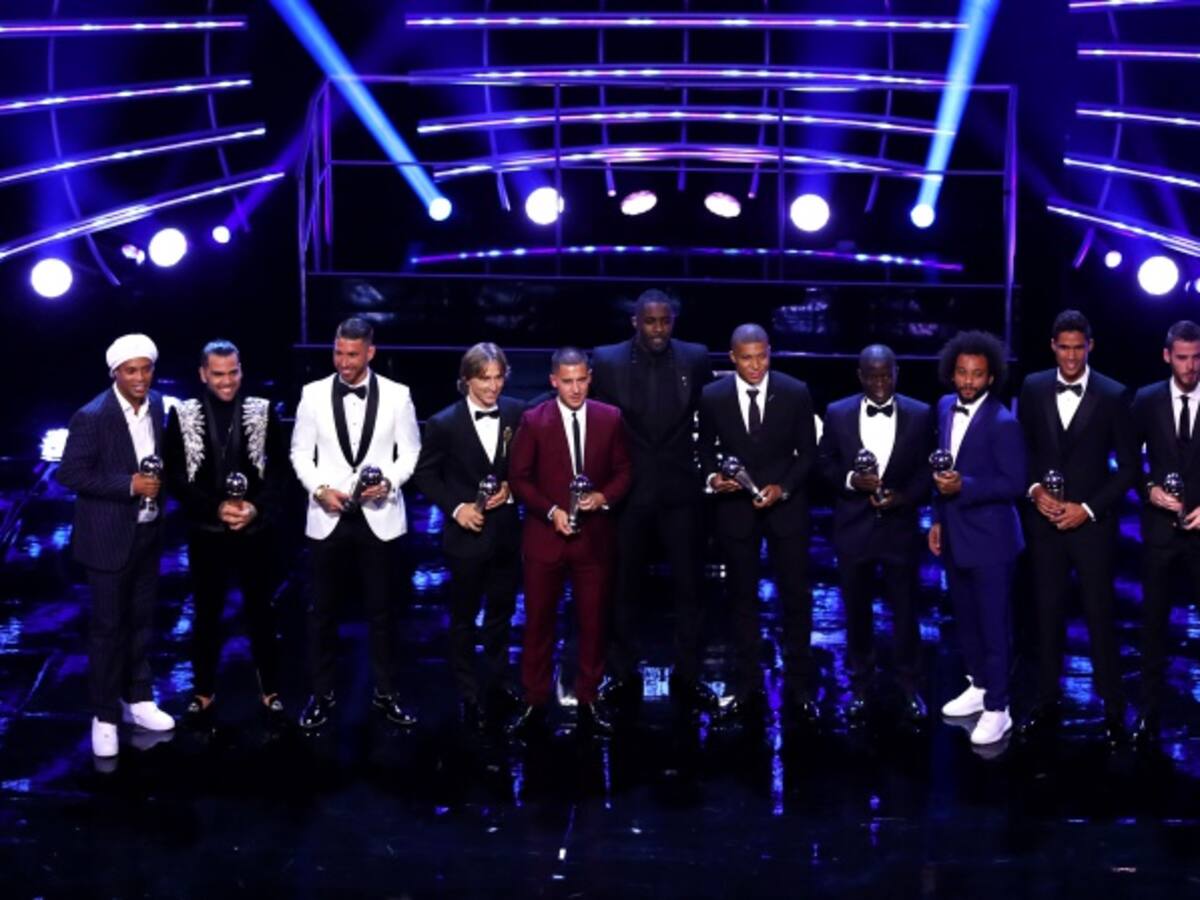 Once ideal: Messi, Ronaldo y Mbappé lideran el mejor equipo The Best