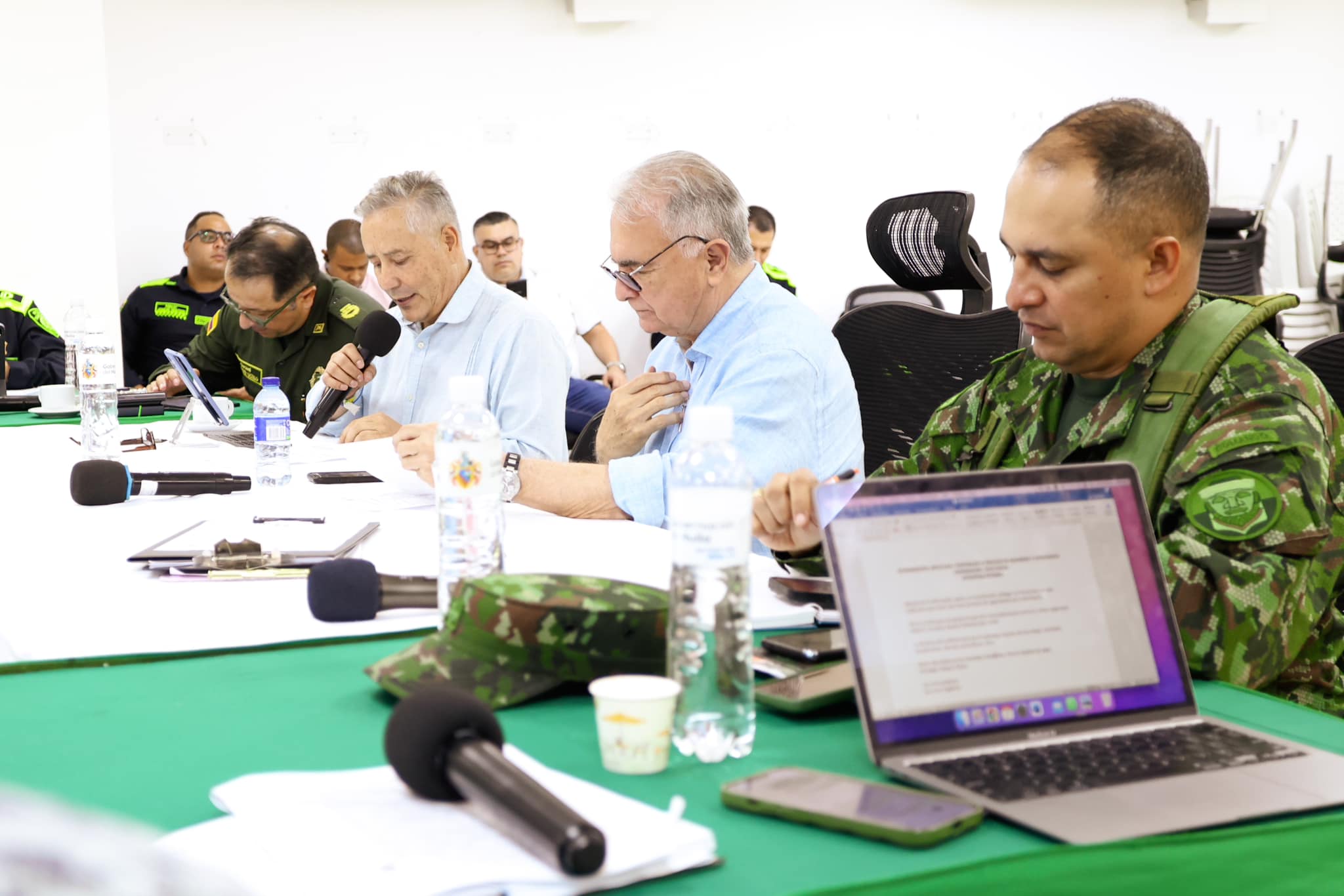 Autoridades en el Huila se reunieron en consejo de seguridad para analizar resultados operacionales en materia de orden público.