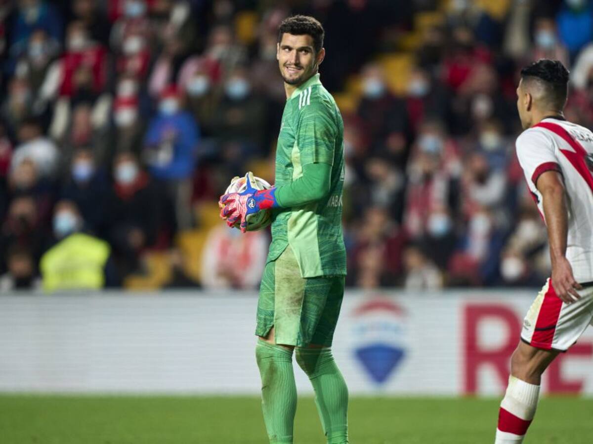 Video: La atajada que impidió un nuevo gol de Falcao en empate del Rayo