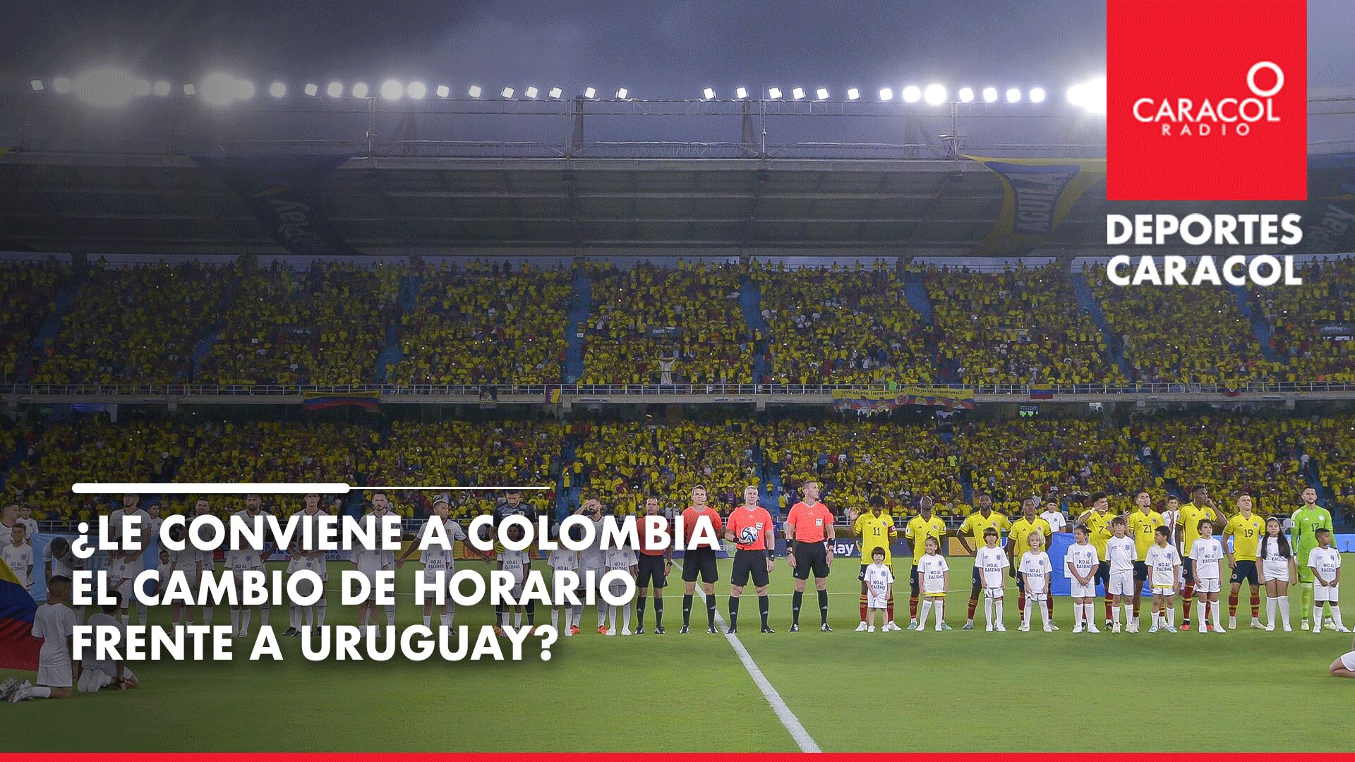 Colombia Vs. Uruguay en Eliminatorias / Caracol Radio