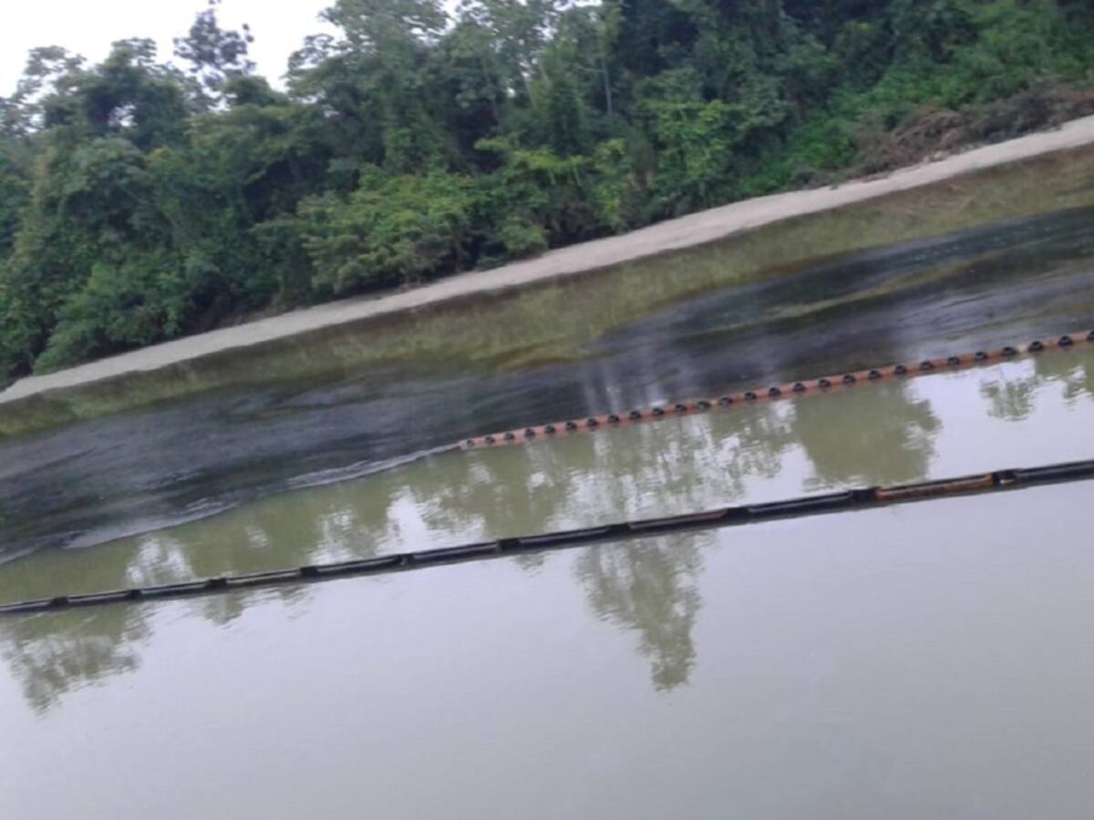 Derrame de crudo genero emergencia ambiental en el Catatumbo