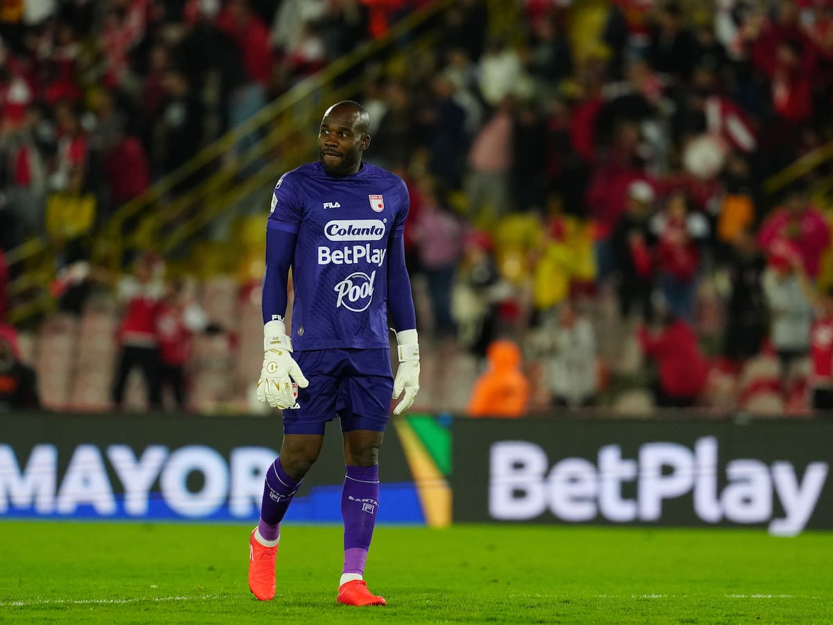 Lesión Andrés Mosquera Marmolejo: ¿Se pierde el juego contra River? Esto dijo el técnico de Santa Fe
