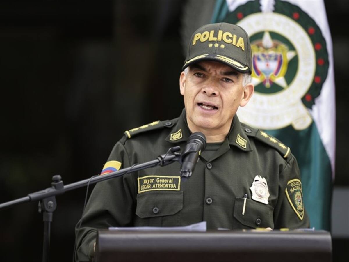 Fue un debate político y yo no soy político, soy director de la Policía: Óscar Atehortúa