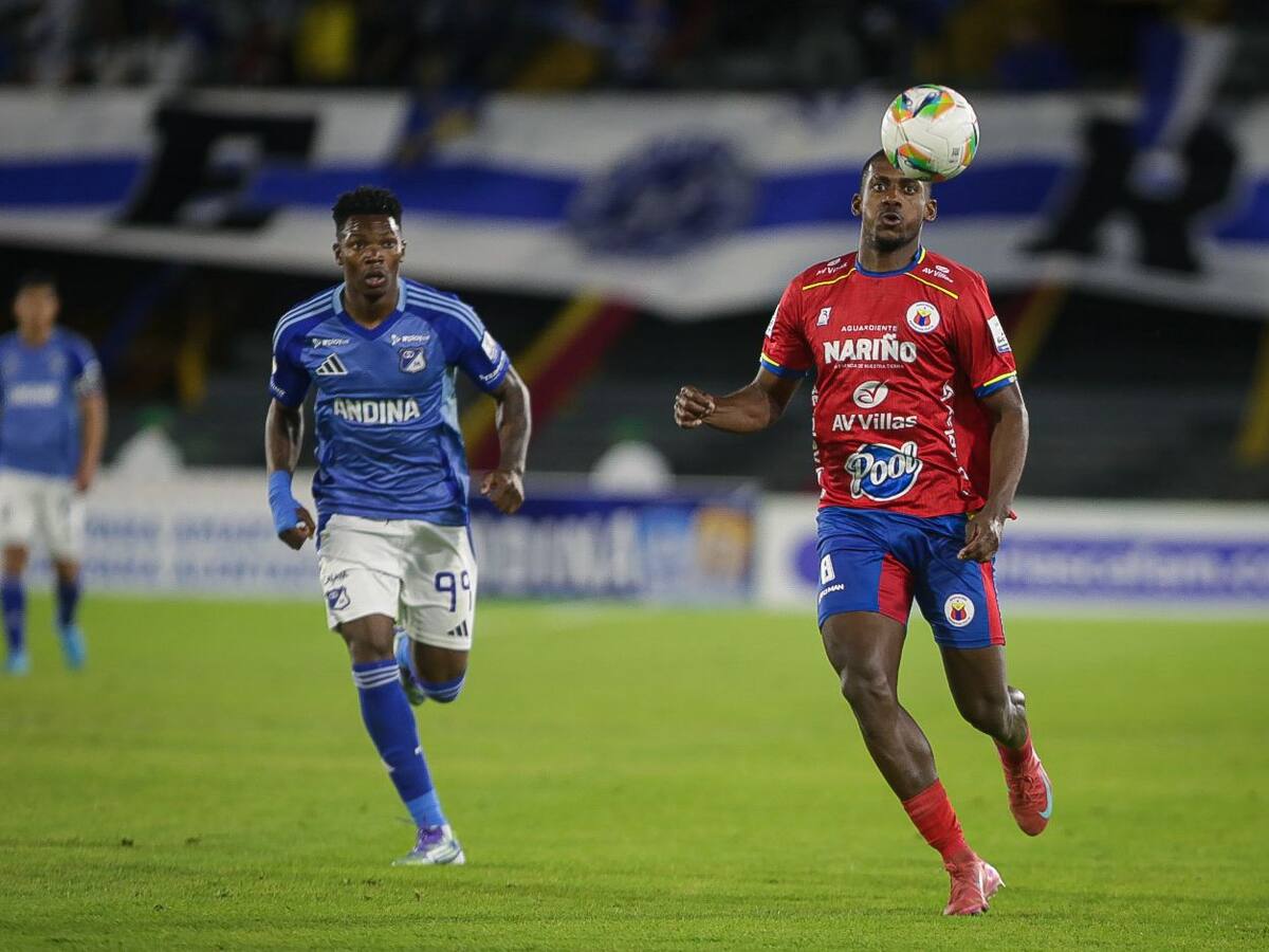 Millonarios logra un triunfo sufrido ante el Pasto en el regreso de Leo Castro