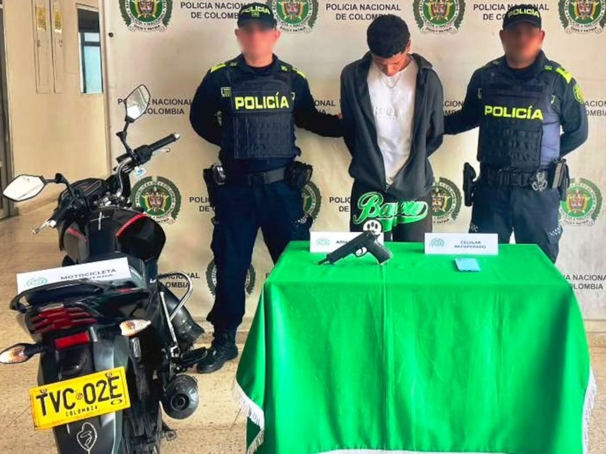 La Policía interceptó a dos sujetos que presuntamente acababan de cometer un hurto en Zaragocilla