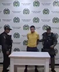 Capturado en el municipio de Los Patios "Alias Bobby" ,Cabecilla del Tren de Aragua en Chile /Foto Red X Gustavo Petro