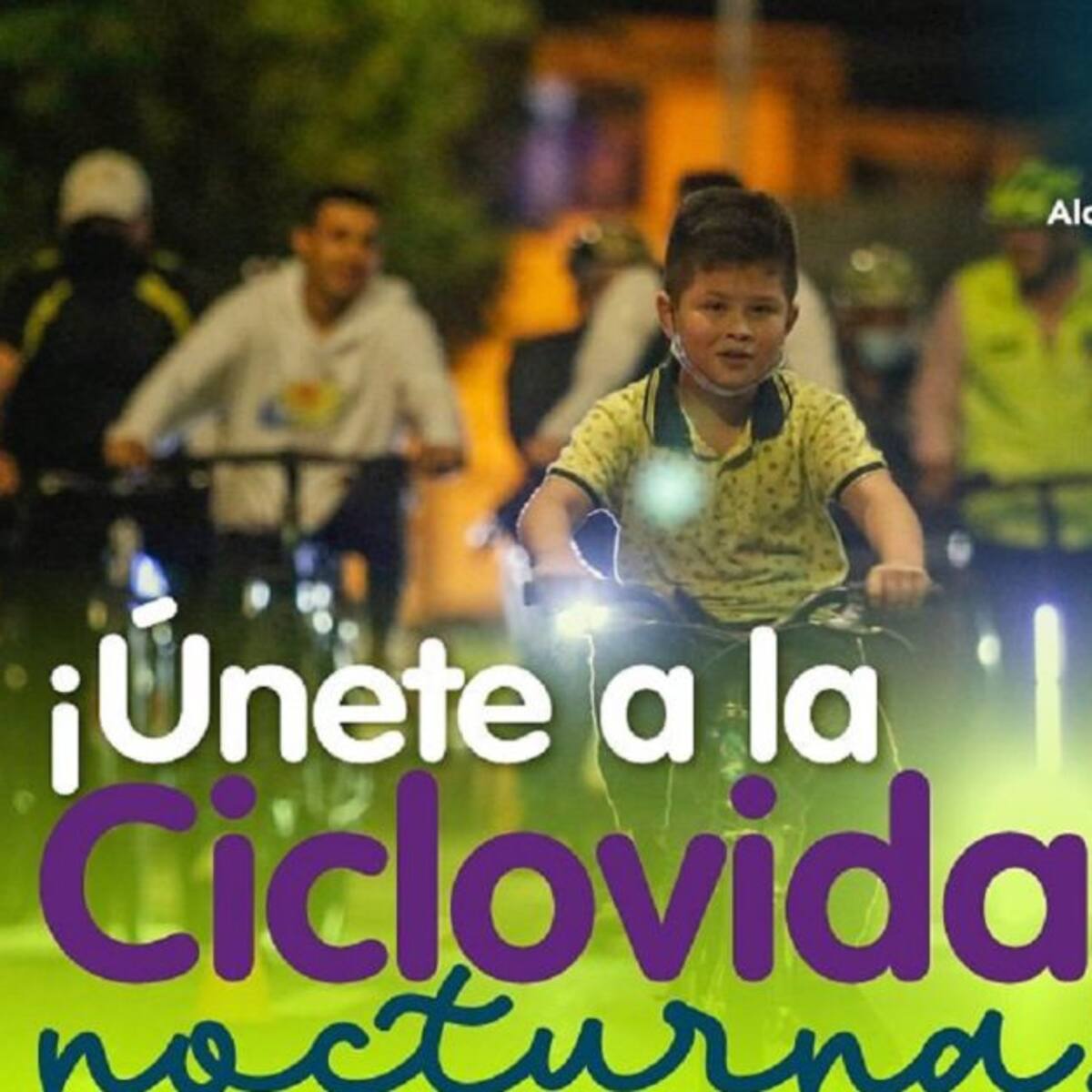 Ciclovida Nocturna el próximo jueves en Manizales