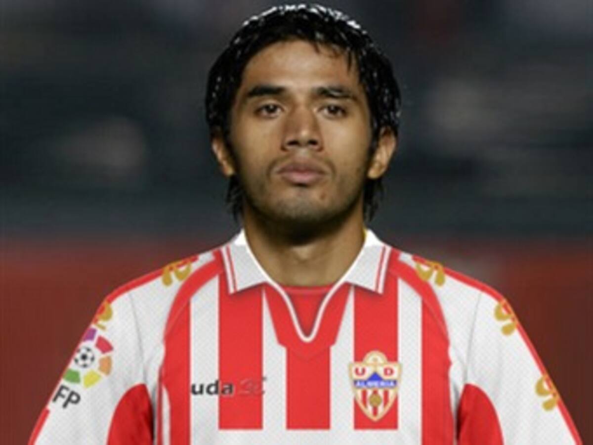 Fabián Vargas marcó gol en la liga Española con el Almería