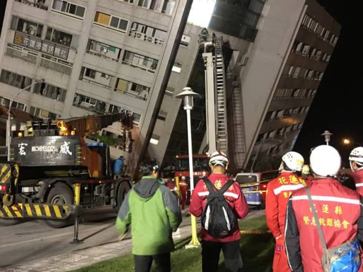 Al menos dos muertos y 150 heridos por terremoto de magnitud 6,4 en Taiwán