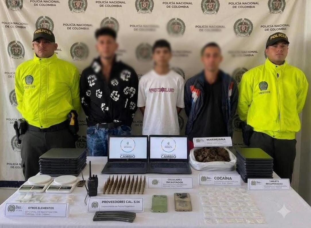Capturadas tres personas por su posible vinculación en atraco a fincas de la Zona Bananera/ Policía del Magdalena.