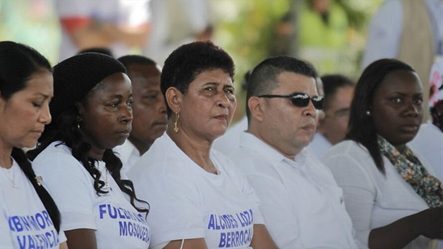 Victimas del conflicto armado. Foto: Colprensa