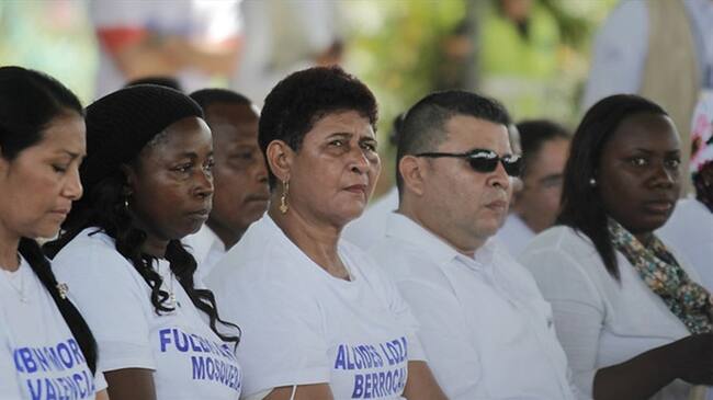 Victimas del conflicto armado. Foto: Colprensa