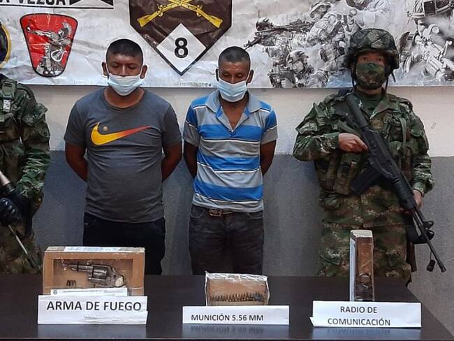 Capturados hombres del GAO-r Dagoberto Ramos Ortiz en Corinto, Cauca