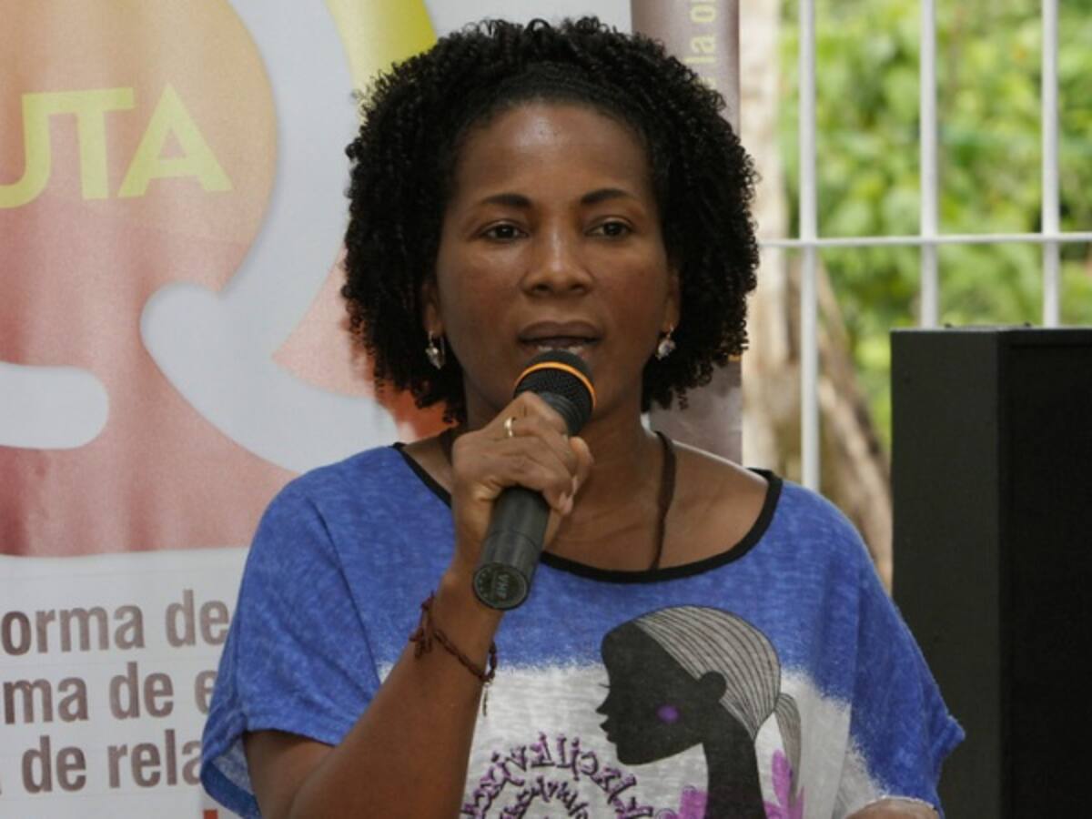 "Las víctimas, como las de Bojayá, somos las que estamos dispuestas a dar el paso"