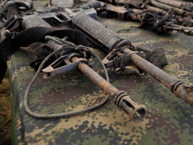 Imagen de referencia de grupos armados ilegales. Foto: Guillermo Legaria/AFP via Getty Images