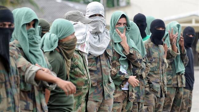 Abogados del Clan del Golfo radican este 17 de julio su solicitud de sometimiento. Foto: Getty Images