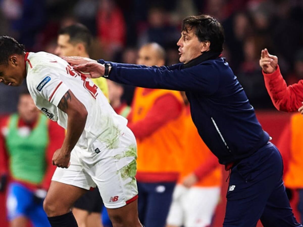 "Muriel puede mejorar más": Montella, entrenador del Sevilla