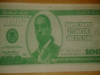 Volante que circula en Fusagasugá. Foto: LaW