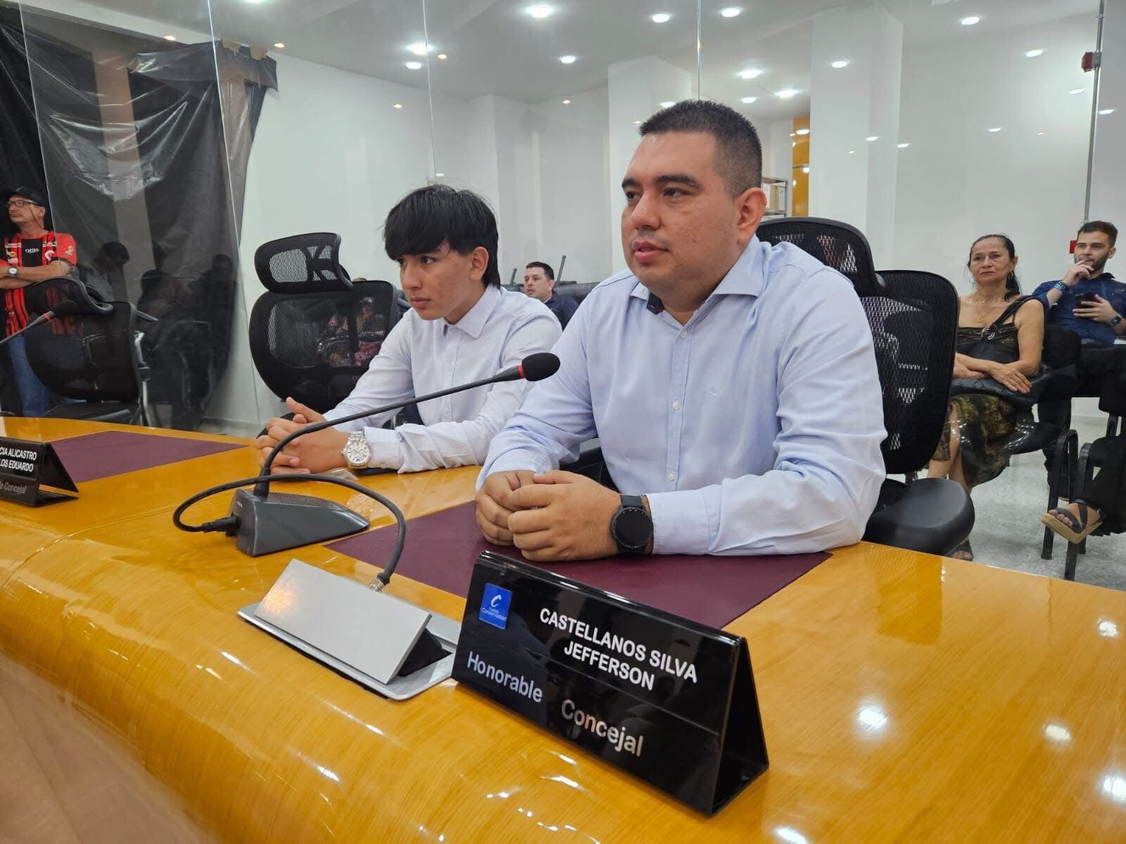 Jefferson Castellanos, concejal de Cúcuta. / Foto: Concejo.