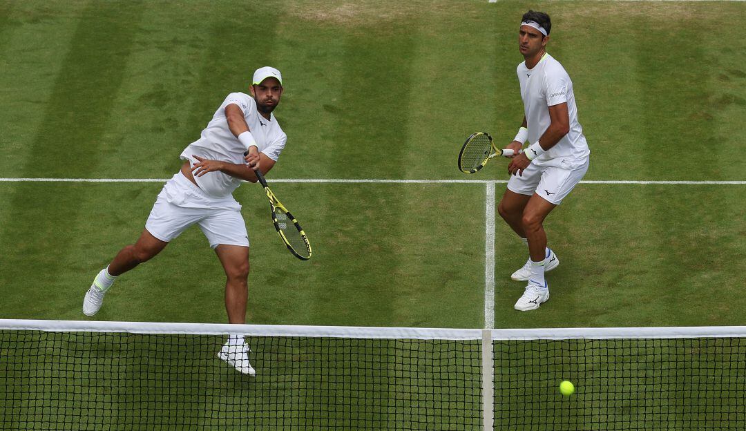 Juan Sebastián Cabal y Robert Farah clasificaron por segunda oportunidad a semifinales de Wimbledon.