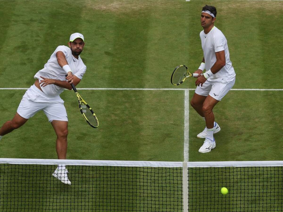 Cabal y Farah se ilusionan con el título, ya están en 'semis' de Wimbledon