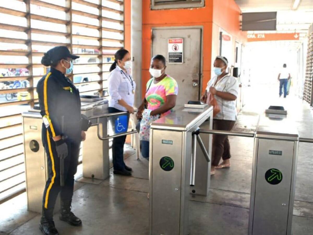 Transcaribe gratis en Cartagena hasta nueva orden