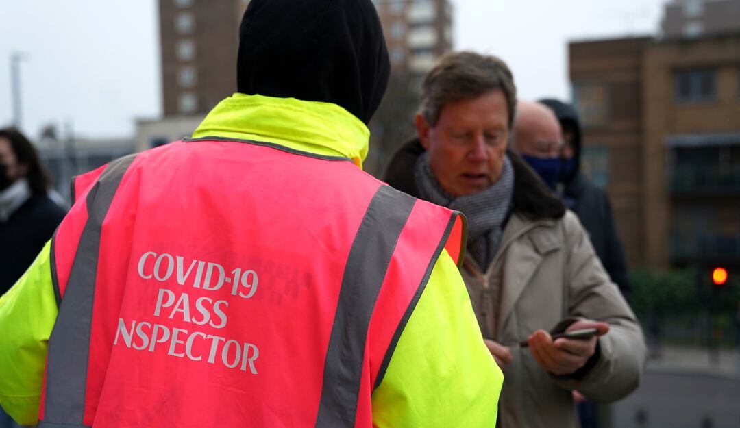 Inspección de COVID- 19 en Premier League