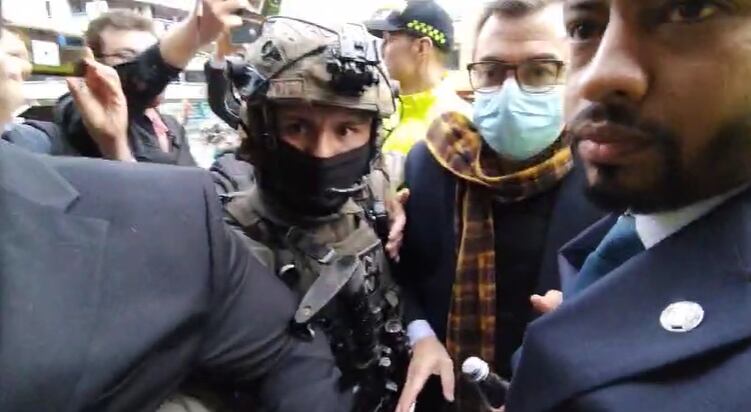 Olmedo López fue conducido hasta la Corte Suprema luego de no asistir a su cita programada para la mañana de este miércoles 28 de mayo