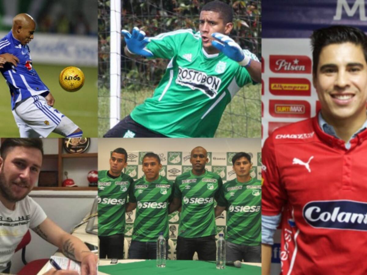 Altas y bajas de los equipos colombianos para la Liga Águila 2016 I