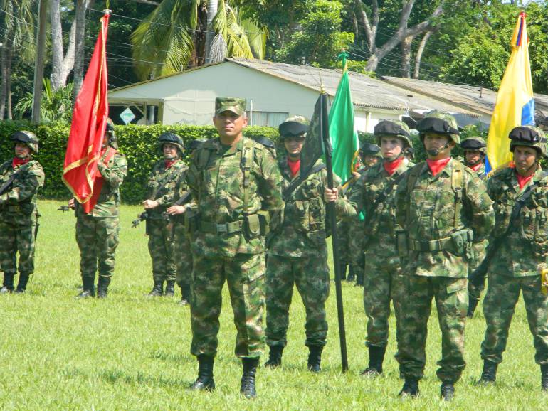 Comandante de la Fuerza de Tarea Nudo de Paramillo.