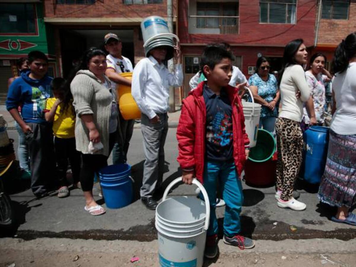 Listo plan de prevención para desabastecimiento de agua en Cundinamarca