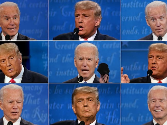 ¿Qué tan ciertas fueron las intervenciones de Trump y Biden en el debate?