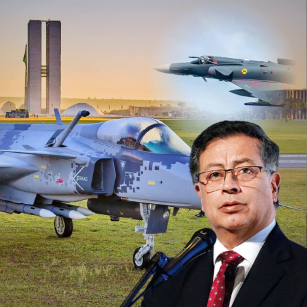 Petro anunció que comprará aviones de Suecia Saab 39 Gripen para remplazar flota de aviones Kfir