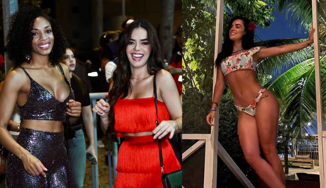 Elianis Garrido y Nina Caicedo