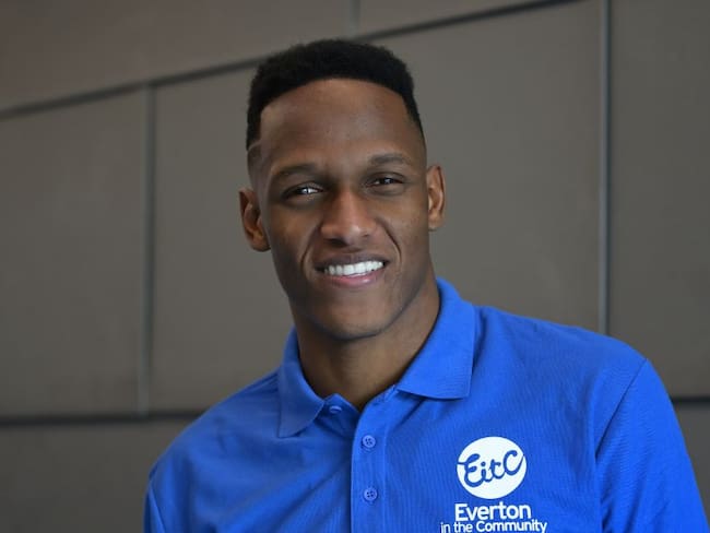Yerry Mina encontró trabajo: ahora es profesor de español en el Everton