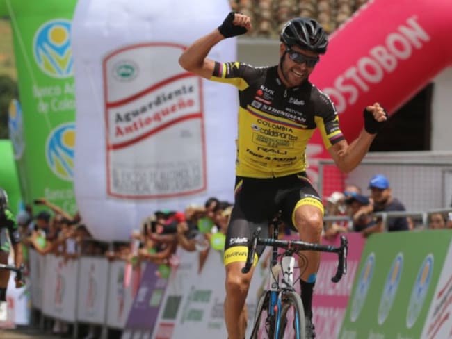 Frank Osorio ganó la octava etapa de la Vuelta Colombia 2018