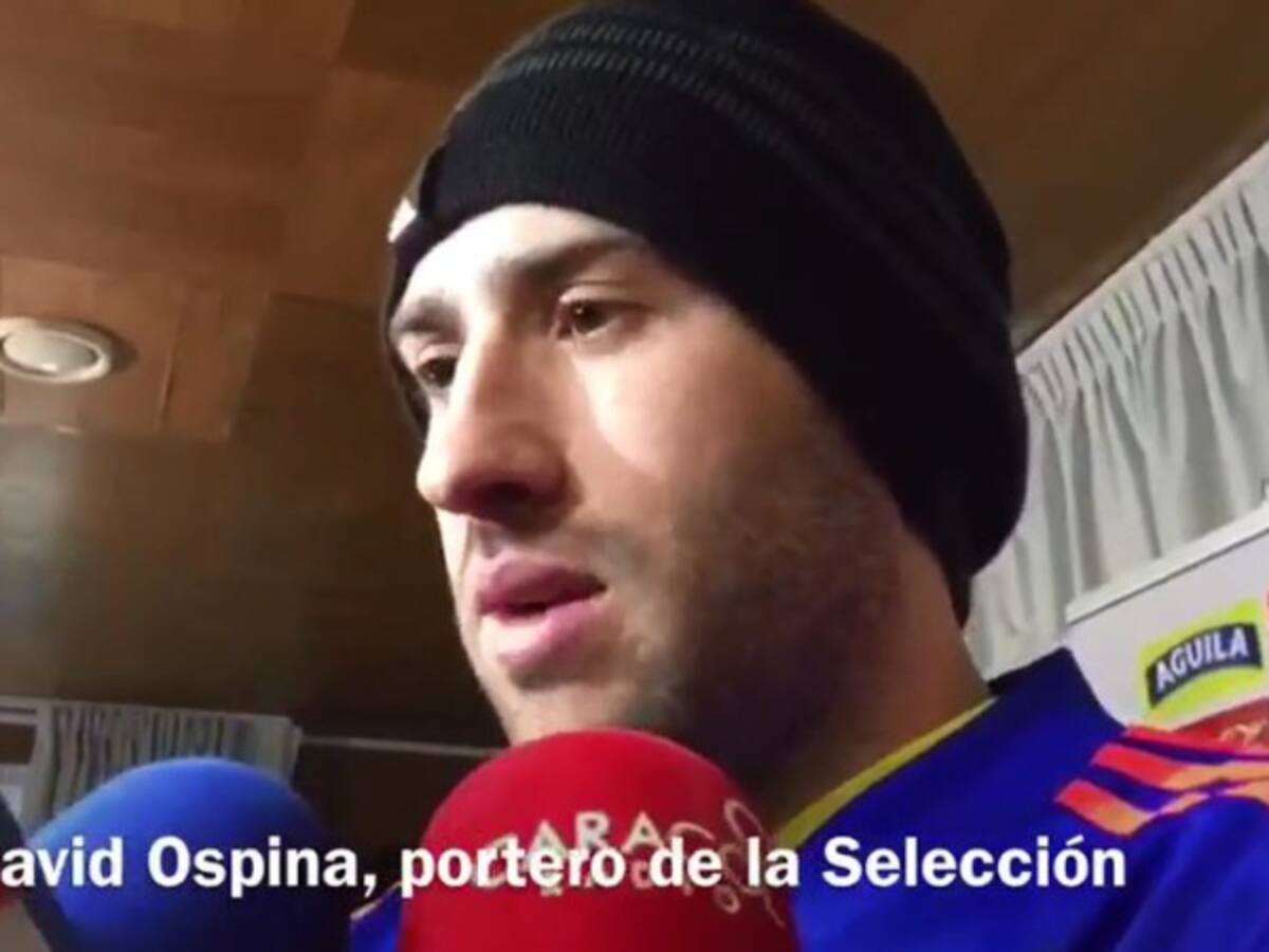 Tener a Cuadrado acá es motivo de orgullo para todos: David Ospina
