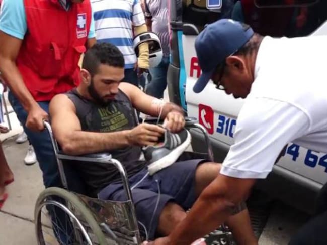 Boxeador fue herido con arma de fuego en Cartagena para robarle una bicicleta
